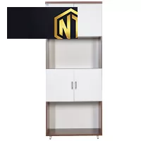 Tủ tài liệu gỗ công nghiệp Melamine cao cấp LUX1960-2B2